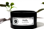 Holly Candle